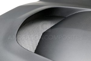 Chevrolet Corvette C7 Stingray Hood - Anderson Composites - Dry Carbon Fiber - Matte - `14-`19